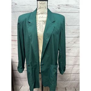 Maggie Lawrence Vintage large green‎ jacket (#1955)